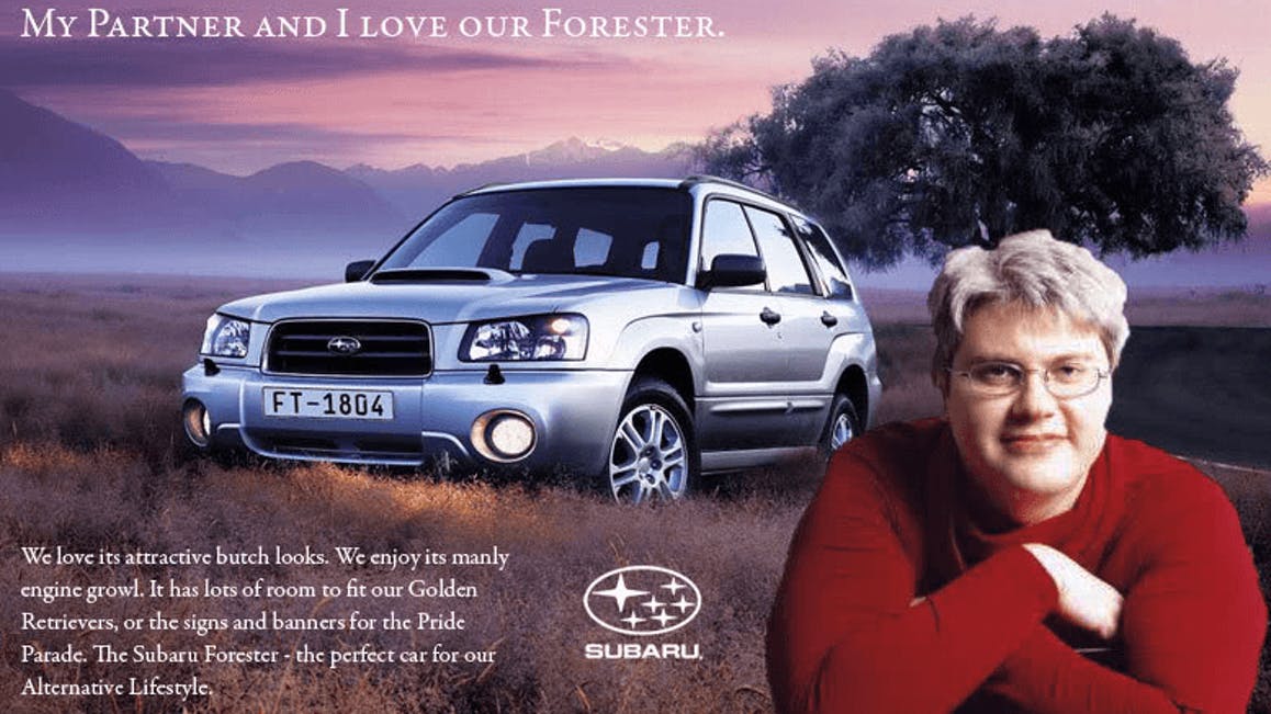 Why is Subaru associated with Lesbians?